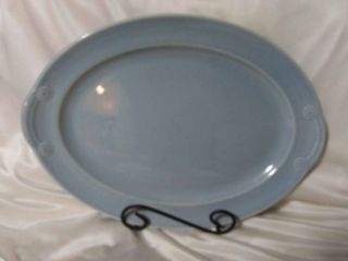 Luray Pottery Pastel Platter In Blue