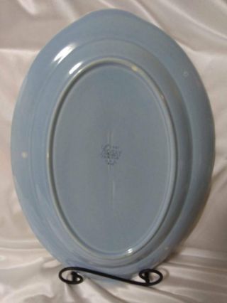 LuRay Pottery Pastel Platter In Blue 2