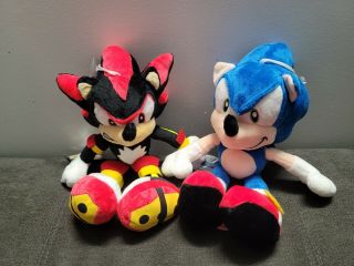 Sonic The Hedgehog Plush Stuffed Animal Plushie Shadow Knuckle Tails Gift 8 - 11