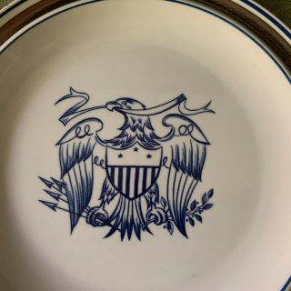 Salem Stoneware “Georgetown” American Eagle & Shield Design Dinner Plate 3