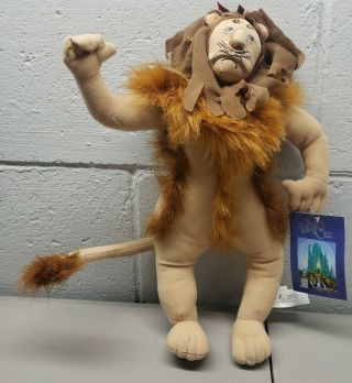 The Wizard Of Oz Cowardly Lion Plush Doll Collectible Toy 9 " Nanco