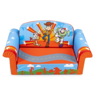 Marshmallow Furniture 2 - In - 1 Flip Open Couch Sofa Toddler Furniture,  Toy Story
