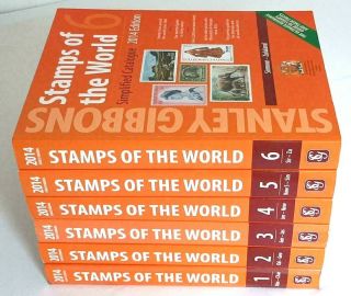 2014 Stanley Gibbons Stamps Of The World Full Set Stamp Catalogues A - Z Good