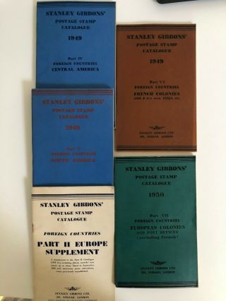 Sg Catalogues - 1949/50 - South/central America,  French & European Colonies