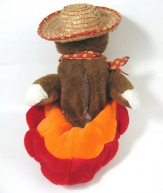 Dan Dee Animated Singing Dancing Pilgrim Turkey Plush Toy Thanksgiving 14 