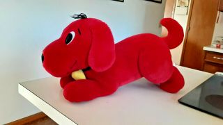 Vintage 24 " Clifford The Big Red Dog Plush Scholastic Toy 2000