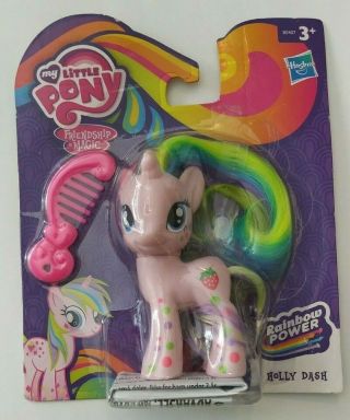 My Little Pony Fim Holly Dash Figure 3 " Mlp Rainbow Power 2014 Nib