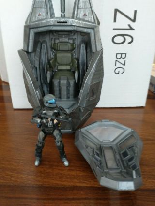 Mcfarlane Halo Odst Drop Pod With Rookie Action Figure