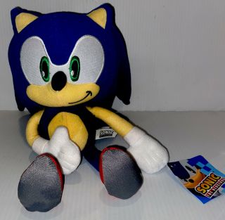 Sonic The Hedgehog 12 " Plush Sega Toy Factory Authentic Nwt