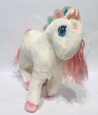 1991 Mattel Pj Sparkles Blaze Horse Plush Toy Poseable Lights Up Stuffed Animal 2
