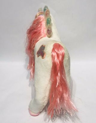 1991 Mattel Pj Sparkles Blaze Horse Plush Toy Poseable Lights Up Stuffed Animal 3