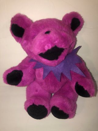Vintage Grateful Dead Plush Bear 12 " Pink Steven Smith Bear