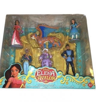 Disney Elena Of Avalor Figurine Playset 6 - Piece Toy Figures Pretend Play