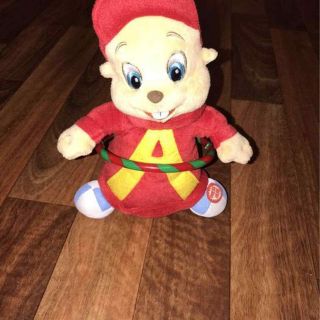 Alvin And The Chipmunks Plush Musical Hula Hoop Animated Toy