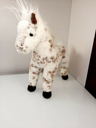 Douglas Plush Cavalia Paint Pinto Horse Stuffed Animal Pony Toy Brown And White