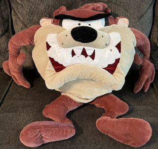 Looney Tunes Taz Tazmanian Devil Stuffed Animal Pillow Plush Toy