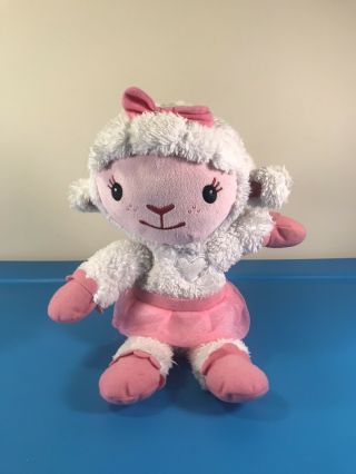 Doc Mcstuffins Hearts - A - Glow Lambie Talking Singing Moves Lights Plush See Video