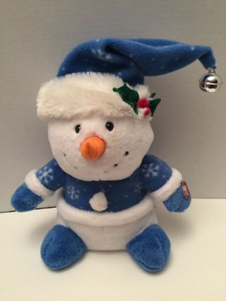 Dan Dee Collectible Singing Animated Plush Stuffed Animal Snowman Let It Snow 2