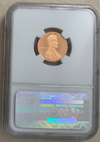 2010 S Union Shield Lincoln Cent,  NGC PF 70 RD Ultra Cameo | (110) 2