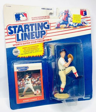 Starting Lineup Roger Clemens 1988 Mlb Boston Red Sox Kenner Action Figure Nip