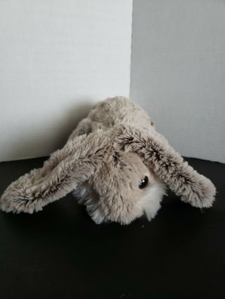 Dan Dee Squeaking Bunny Rabbit Stuffed Animal Plush Cheeks Move 2016