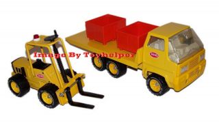 Tonka 2970 Material Construction Truck Fork Lift Playset Rare NIB 1970s 5