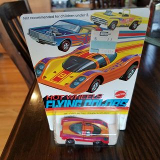 Redline Hotwheels Flying Colors Alt Alternate Porsche 917 Rare Blister Pack.