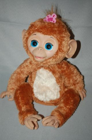 Furreal Friends Cuddles My Giggly Monkey Large Interactive Pet