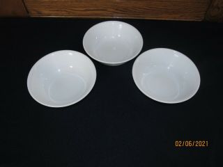3 CORELLE CORNING MORNING BLUE FLORAL SOUP CEREAL BOWLS 2