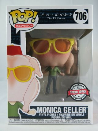 Television Funko Pop - Monica Geller (turkey Head) - Friends - No.  706