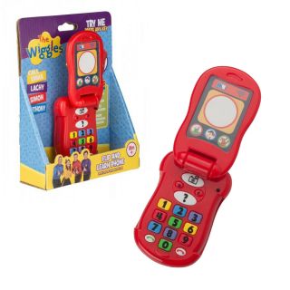 The Wiggles Flip And Learn Phone Electronic Toy Kids Educational Toy Phone