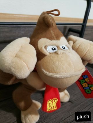 Mario Bros Donkey Kong Plush Doll Stuffed Animal Figure Toy 10 Inch Gift