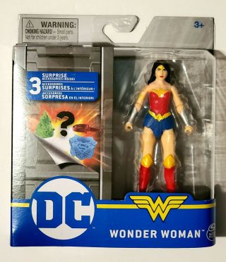 Dc Spin Master Wonder Woman 4 " Figure
