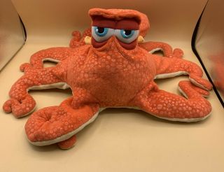 Disney Store Finding Dory Nemo Hank The Octopus Plush Stuffed Toy 16”