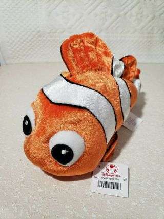 Finding Nemo Plush Authentic Disney Store 9 " Fish Stuffed Animal Toy Gg