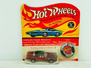 Hot Wheels Redline Custom Eldorado Red Us White Int Blisterpack Bp Cheetah Card