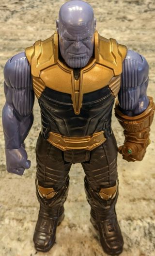 Thanos Avengers Infinity War 12” Inch Action Figure Titan Hero 2017 Marvel