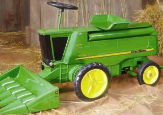 Hard To Find John Deere 9870sts Pedal Combine By Scale Models Nib