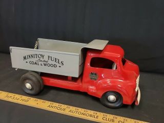 1940 ' s MINNITOY Fuels Limited - COAL & WOOD Truck Dump Style - - OTACO 2