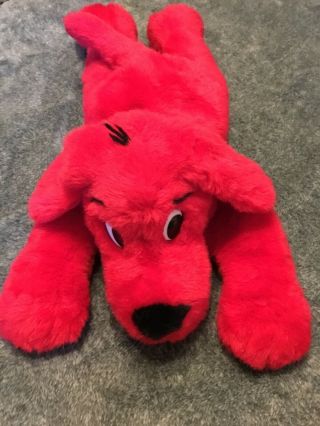 Vintage 1997 Scholastic 20 " Plush Clifford The Big Red Dog Large Stuffed Animal