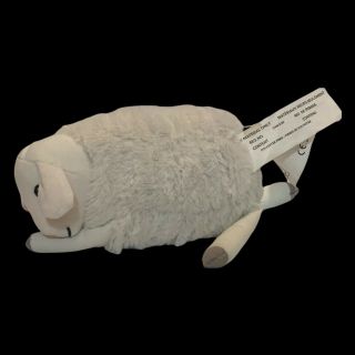 7 " Ikea White Leka Lamb Sheep Soft Plush Small Stuffed Animal Read