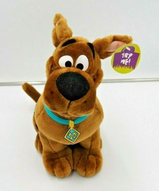 2000 14 " Scooby Doo Cartoon Network Talking Plush Hanna - Barbera