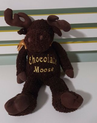Dan Dee Chocolate Moose Plush Toy Soft Toy Dan Dee 48cm Tall Collector 