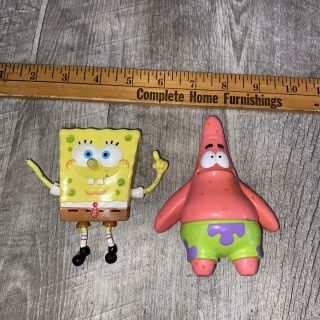 Htf Nickelodeon Spongebob Squarepants Patrick 2001 Viacom Bendable Figure