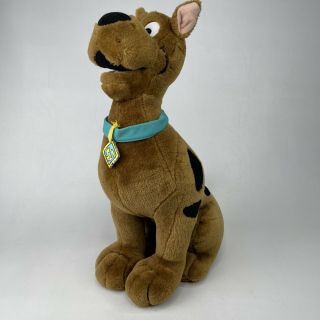 Vintage 15 " Scooby Doo Cartoon Network Talking Plush Hanna - Barbera