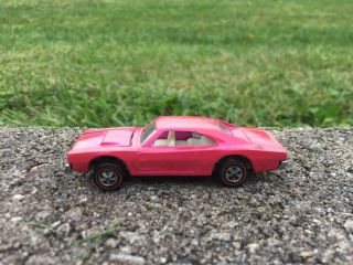 Hot Wheels Redline Custom Dodge Charger PINK 1969 5