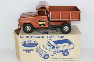 1961 20 Tonka Hydraulic Dump Truck Nmib Box Construction & Farm Toys