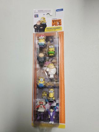 Despicable Me 3 Exclusive 1 - Inch Micro Figure 8 - Pack