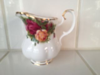 Royal Albert Old Country Roses Pattern Small Creamer,  Pitcher Bone China England