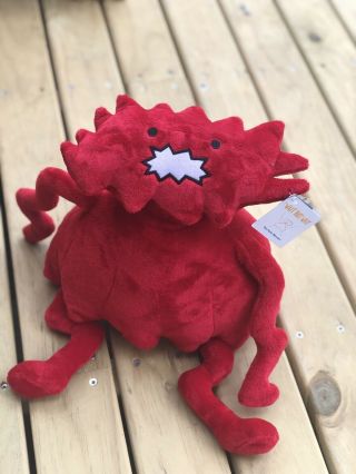 The Panic Monster Plush Toy Squishable Minis Bnwt